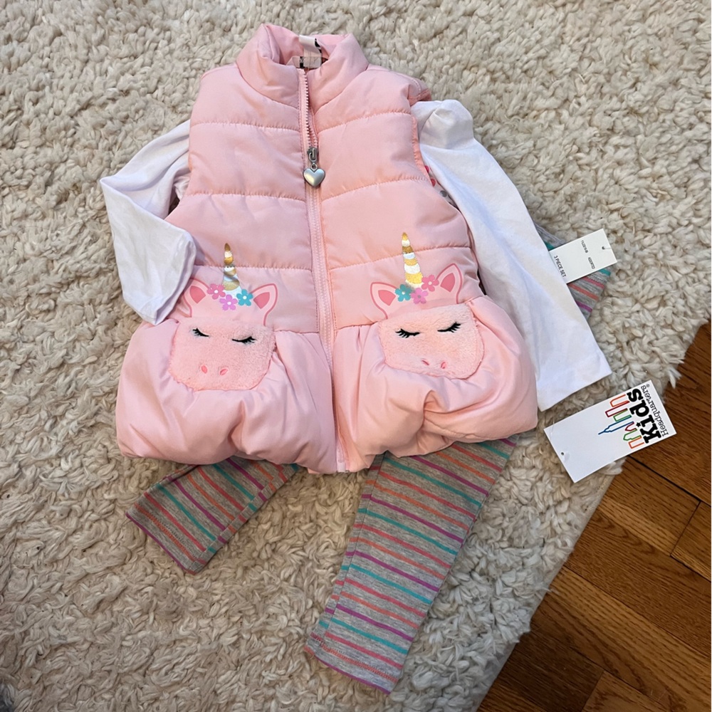 3 piece unicorn set